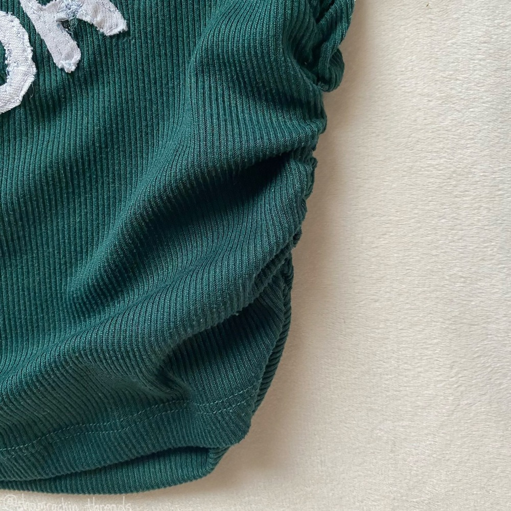 Notre Dame Patchwork Upcycled Top - image 3